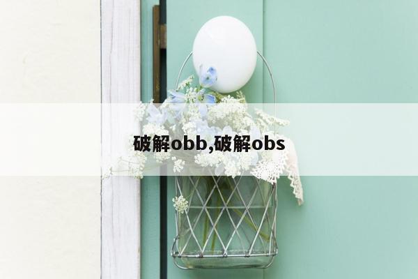 cmaedu.com破解obb,破解obs